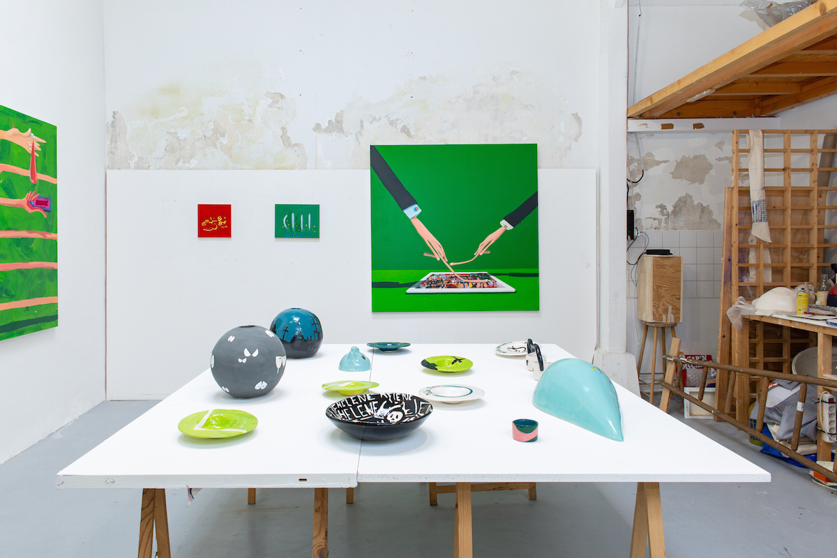 « Object of Love and Hate », Duo show avec Helene Labadie, Villa Belleville, Paris, France